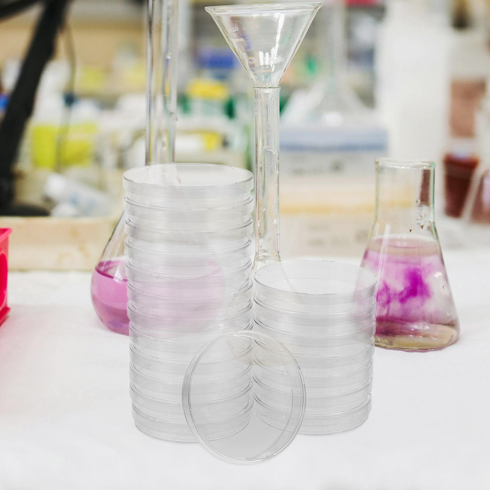 Agar Tissue Culture - 20 Adet Yüksek Hassasiyetli Kapaklı Petri